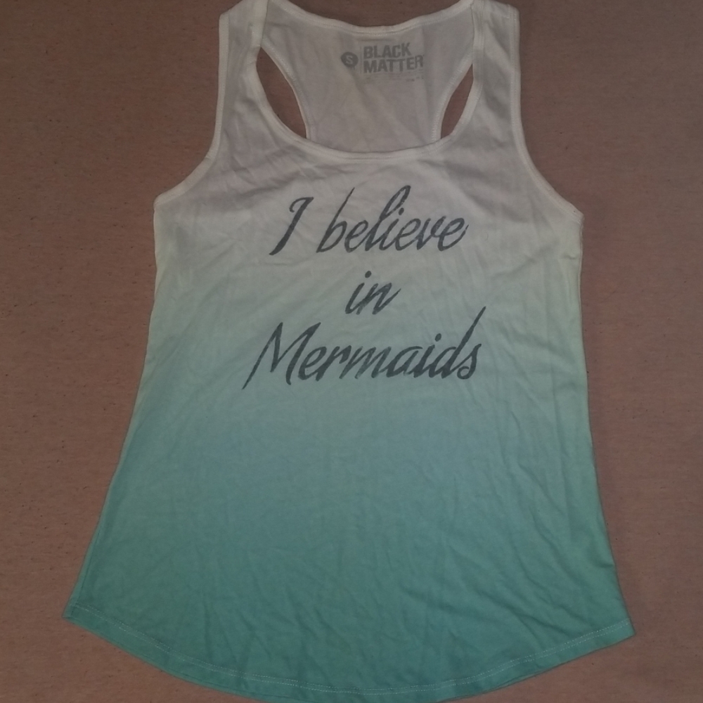Black Matter I Believe in Mermaids Tank Top